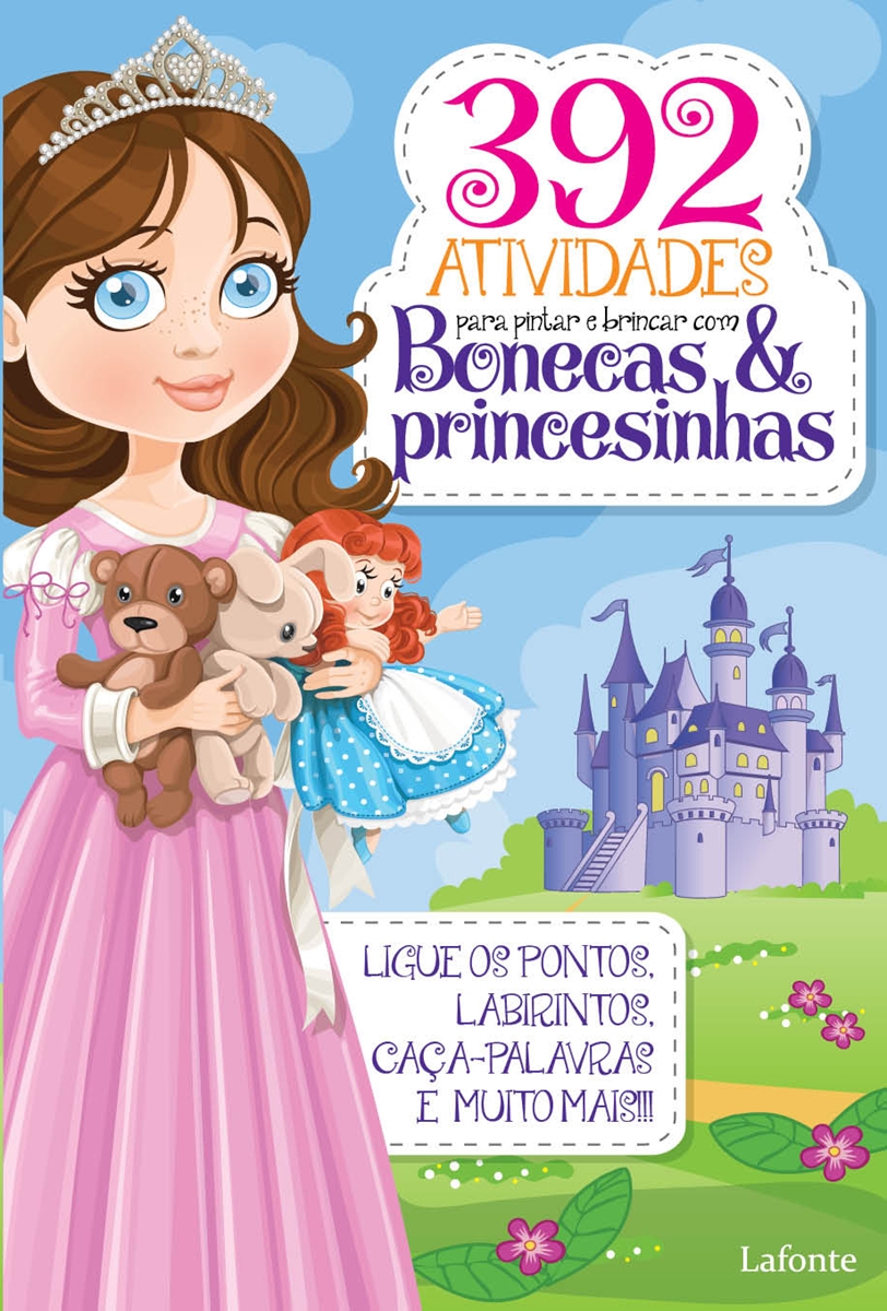 55 Bonecas para colorir