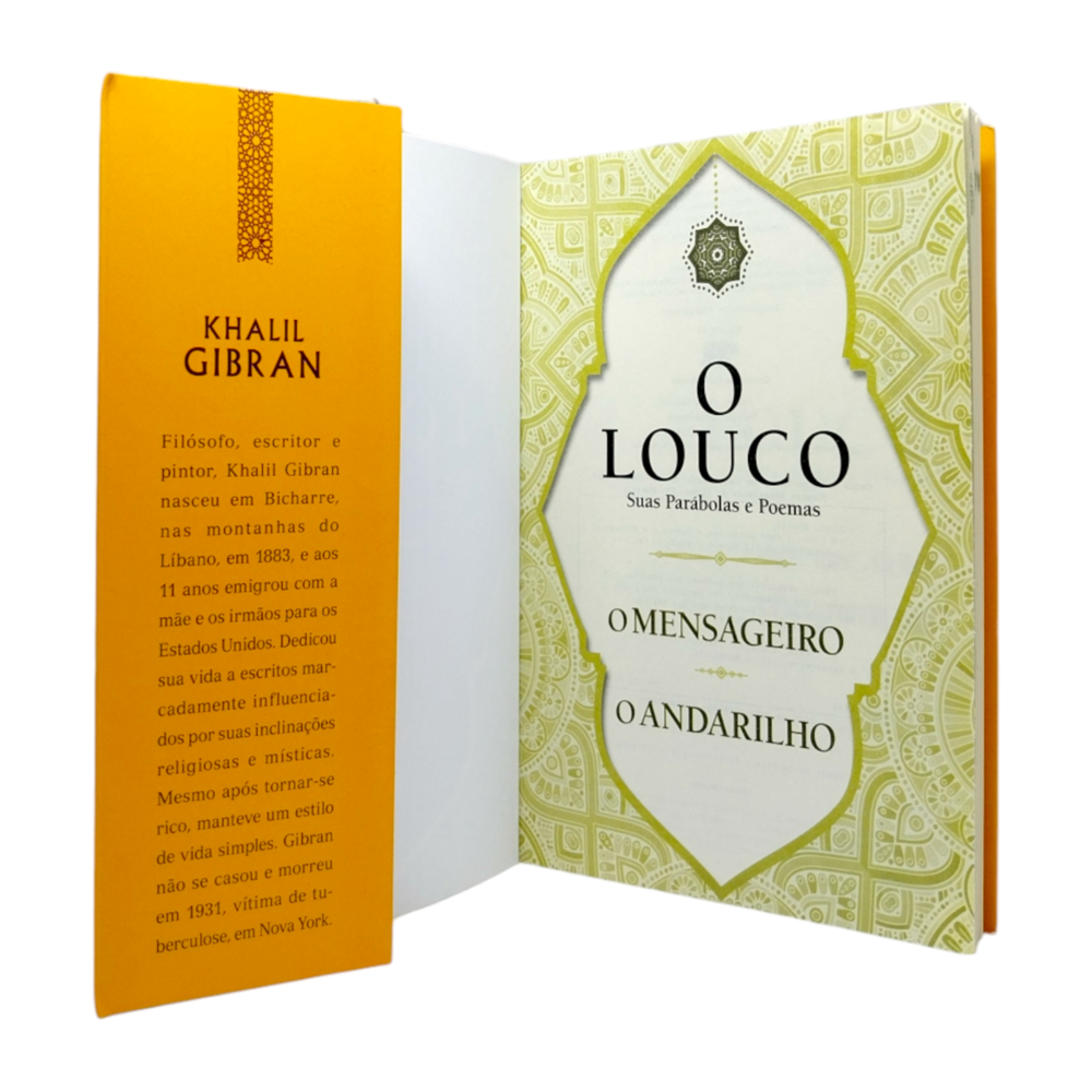 O Louco, suas parábolas e poemas - Khalil Gibran P-9786558702566 - O ...