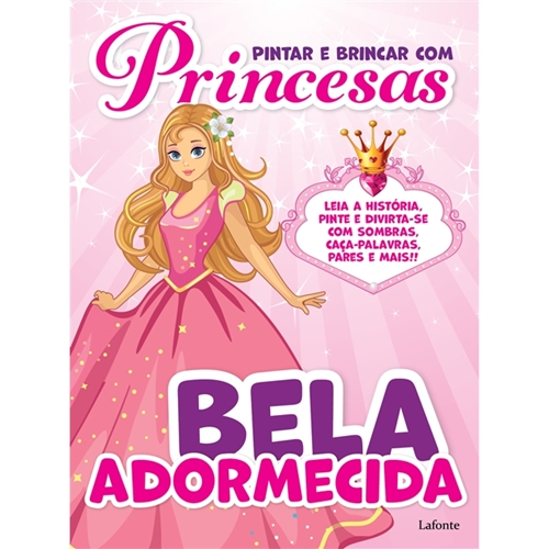 PRINCESAS - LER, COLORIR E BRINCAR