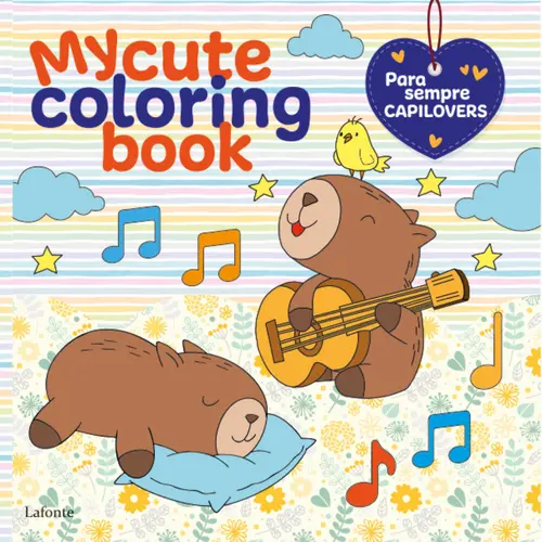 Para sempre Capilovers- My Cute Coloring Book