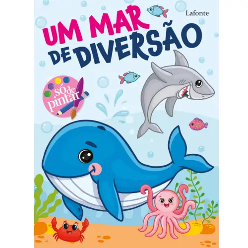 Um Mar de Diversão - Só de Pintar
