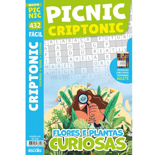 Criptonic Facil: Flores e Plantas Curiosas - Pic Nic Ed. 432
