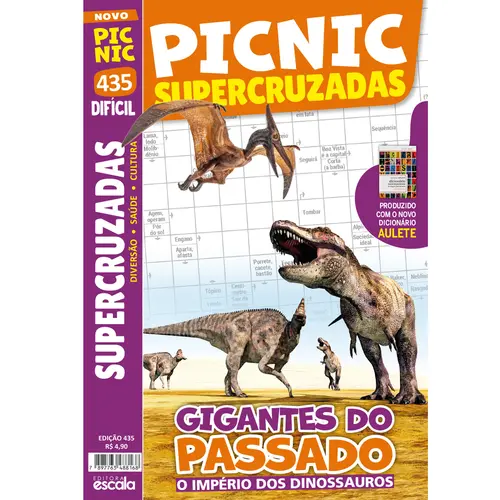 Super Cruzadas Difícil: Gigantes do Passado - O Império dos Dinossauros  - Pic Nic Ed. 435