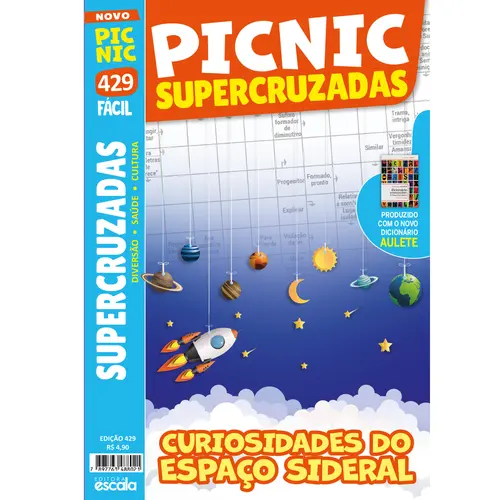 Super Cruzadas Fácil: Curiosidades do Espaço Sideral - Pic Nic Ed. 429