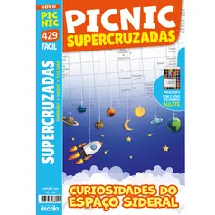 Super Cruzadas Fácil: Curiosidades do Espaço Sideral - Pic Nic Ed. 429