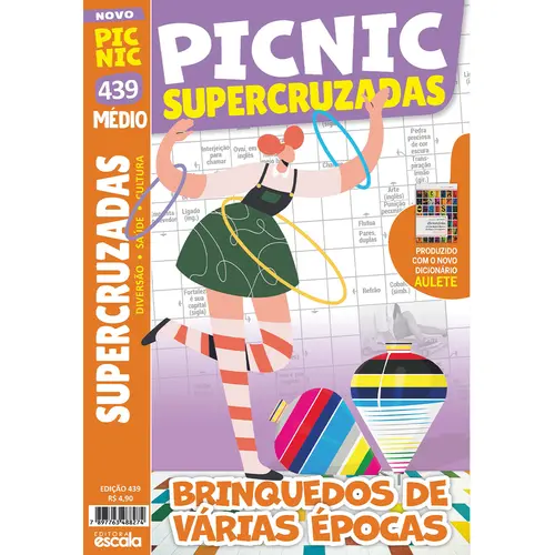Super Cruzadas Médio: Brinquedos de Várias Épocas - Pic Nic Ed. 439