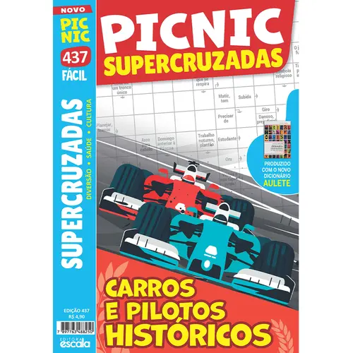 Super Cruzadas Fácil: Carros e Pilotos Históricos - Pic Nic Ed. 437