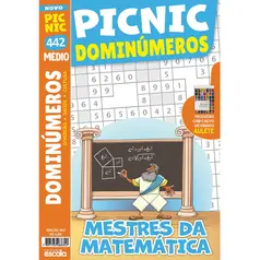 Dominúmeros Médio: Mestres da Matemática - Pic Nic Ed. 442
