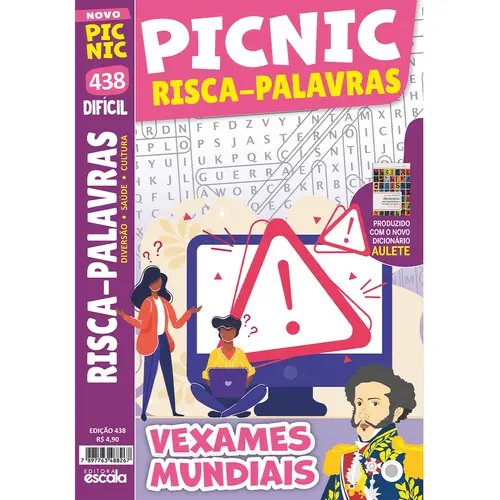 Risca-Palavras Difícil: Vexames Mundiais - Pic Nic - Edição 438