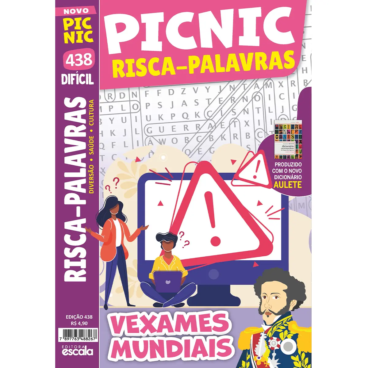 Risca-Palavras Difícil: Vexames Mundiais - Pic Nic - Edição 438