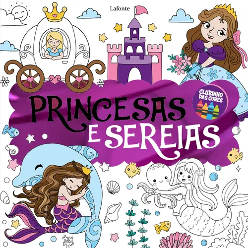 Clubinho das Cores - Mandala Princesas e Sereias