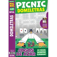 Domiletras Difícil: Jogos de Azar - Pic Nic Ed. 440