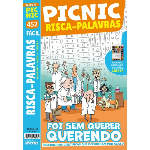 Pic Nic Risca-Palavras Fácil: Foi sem Querer Querendo - Ed.452