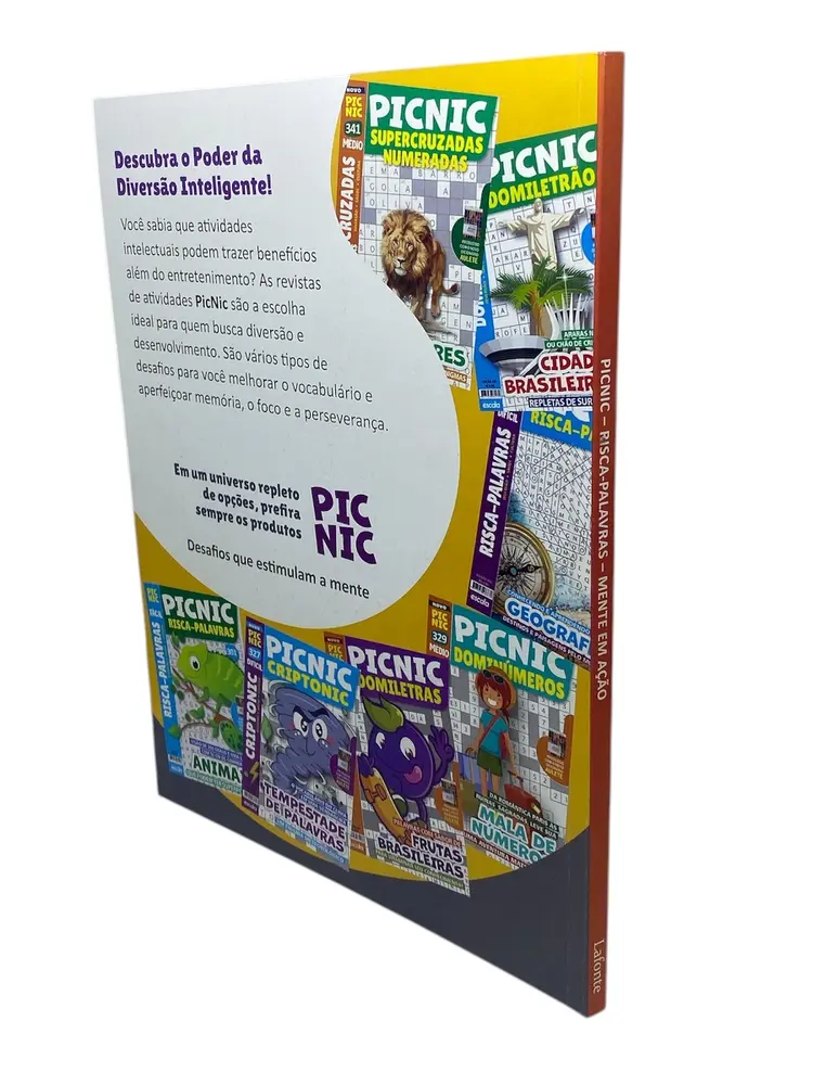 PicNic MegaCruzadas - Médio & Difícil - Diversão para Maratonar