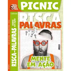 PicNic Risca Palavras - Fácil, Médio & Difícil - Mente em Ação
