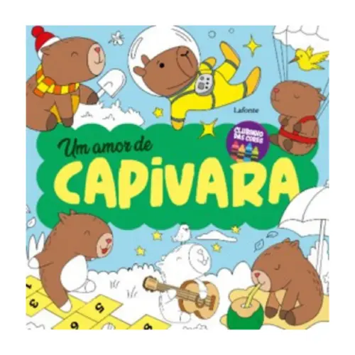 Clubinho das Cores - Um Amor de Capivara