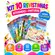 Kit 10 Revistinhas Infantis de Atividades e Pintura – Sortidas