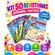 Kit 50 Revistinhas Infantis de Atividades e Pintura – Sortidas