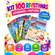 Kit 100 Revistinhas Infantis de Atividades e Pintura – Sortidas